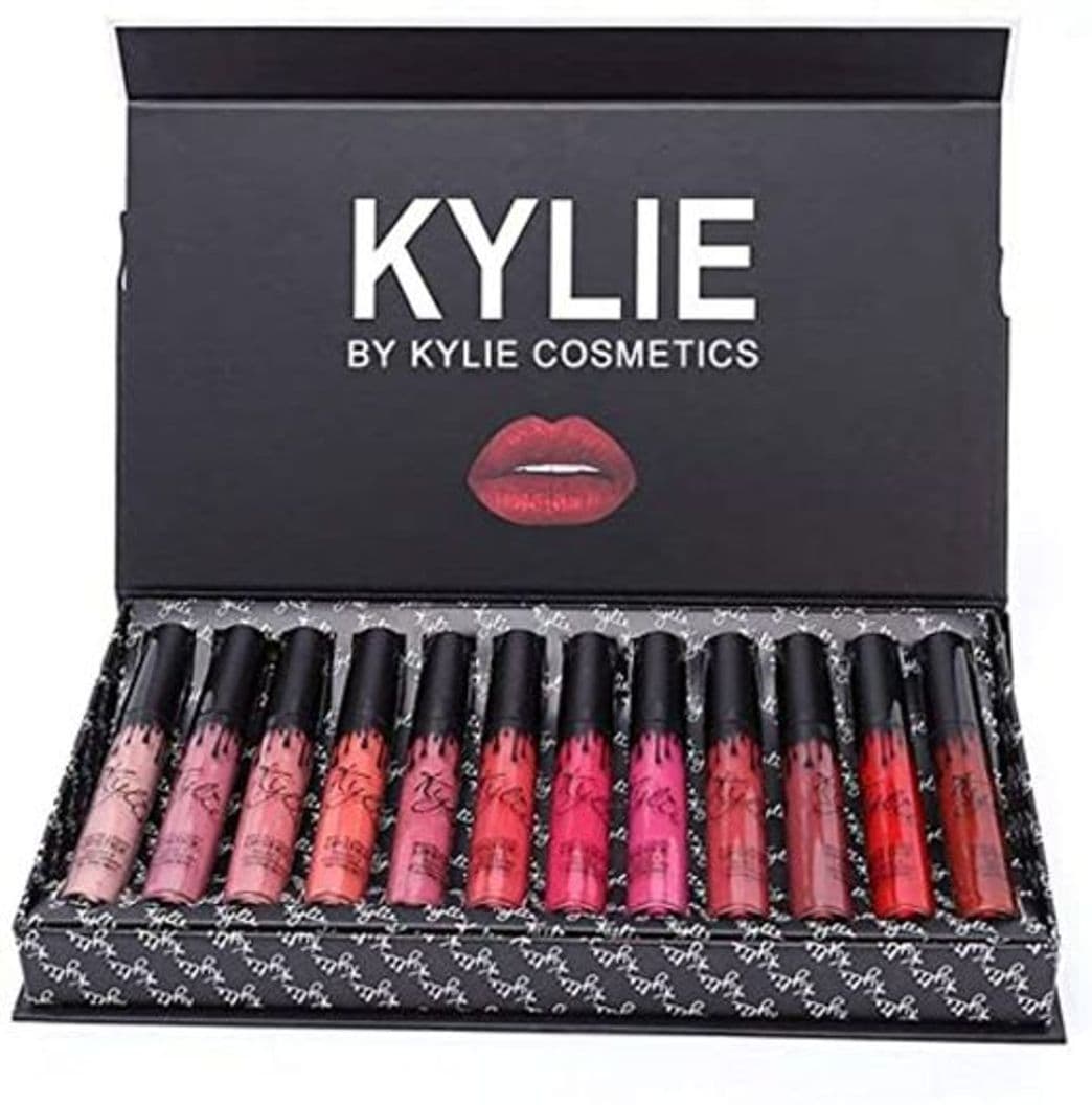 Producto Hehilark Kylie 12 Piezas/Colores Kit de lápices labiales Mate portátil Hidratante Lip