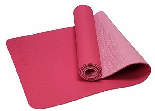 Fitness MaxYoga Esterilla para Yoga Pilates Gimnasia de material ecológico TPE. Yoga Mat