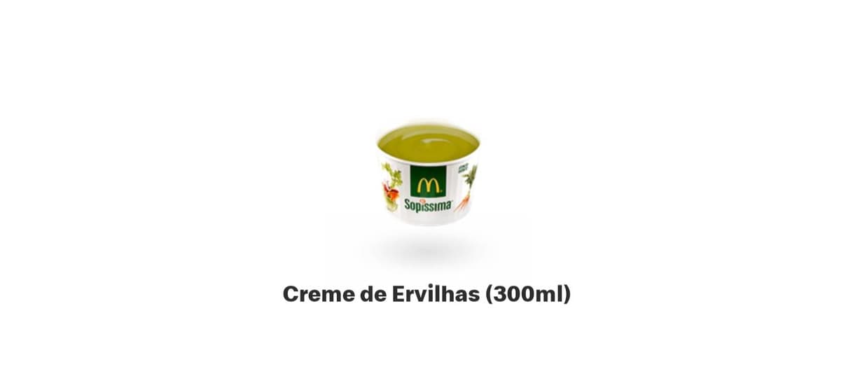 Product Sopa de ervilhas