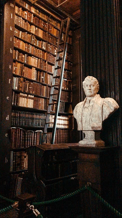 Lugar The Long Room Of The Old Library At Trinity College