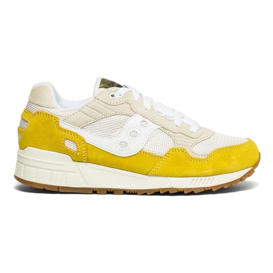 Moda Saucony Amarelo e Branco 