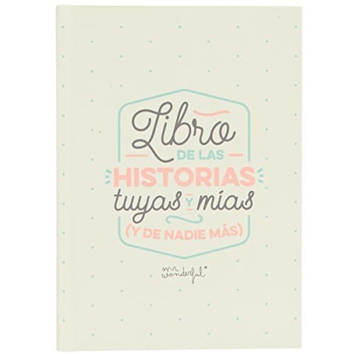 Home Mr. Wonderful WOA03808ES - Libro de las historias tuyas y mías