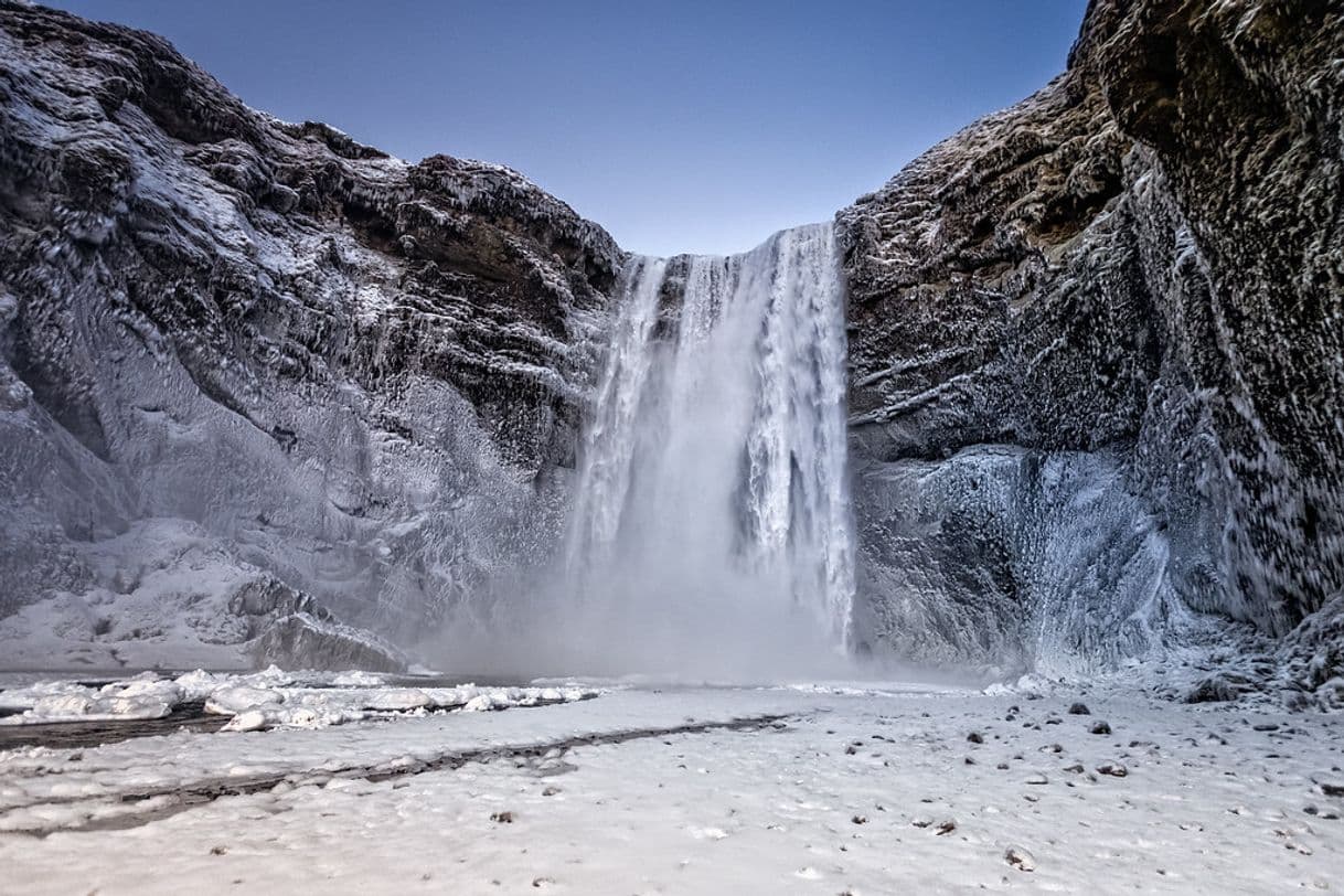 Place Skógafoss Waterfall