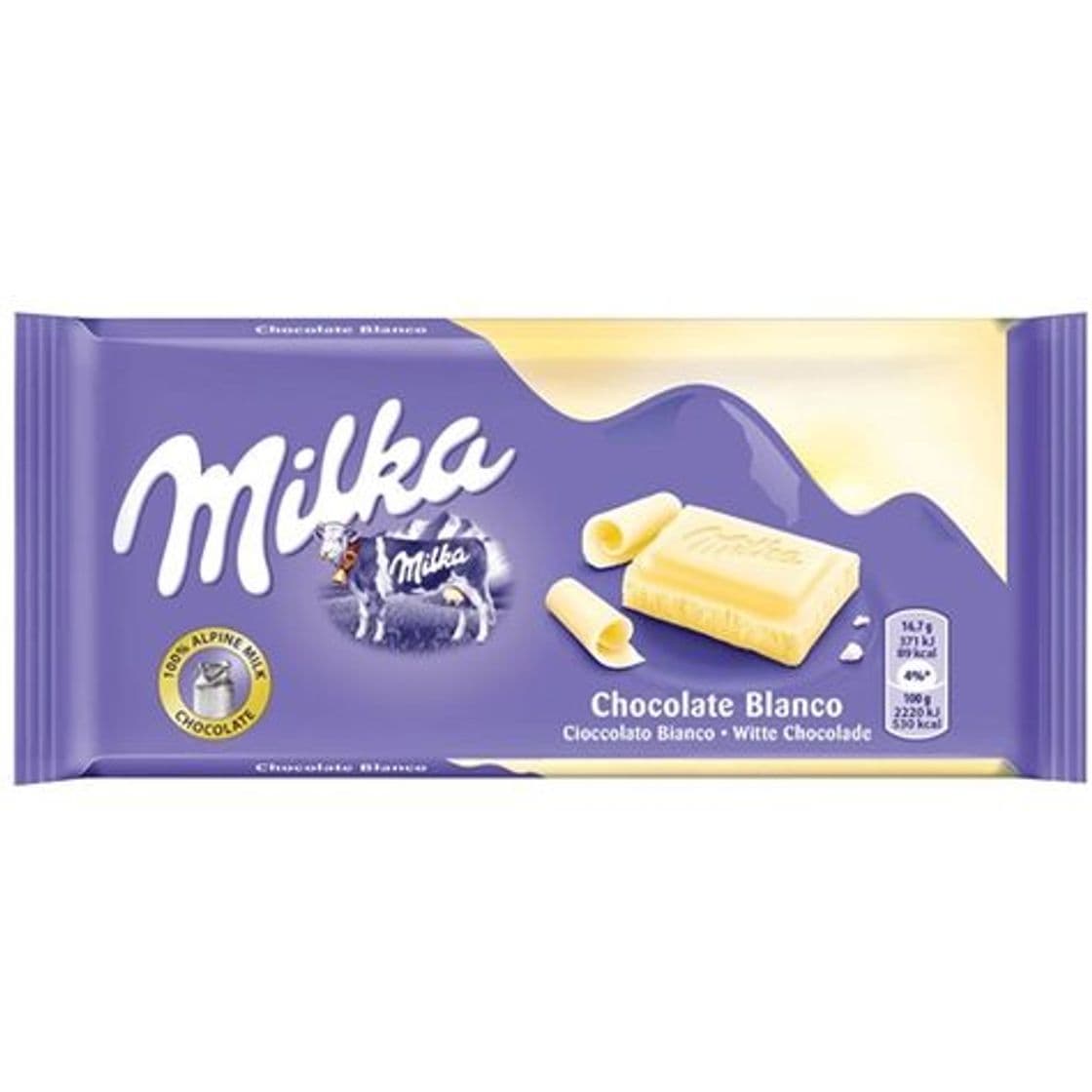 Fashion Milka chocolate branco 