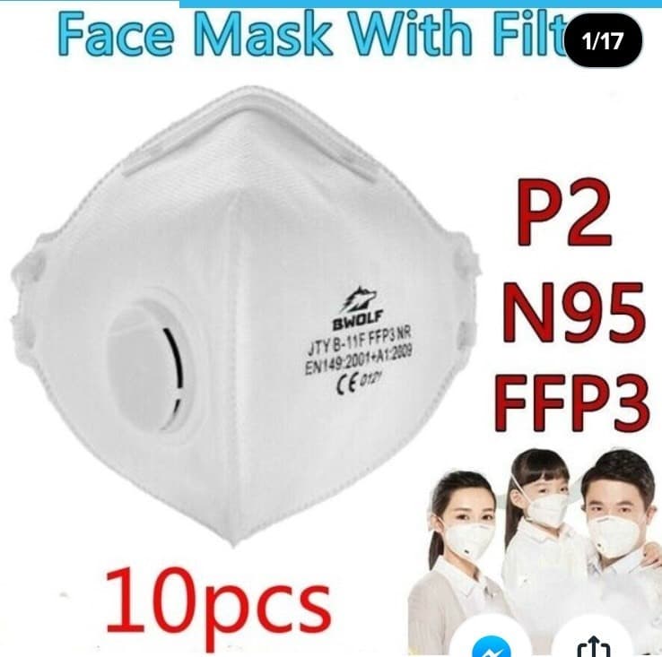 Product N95 Face Mask 5/10pcs