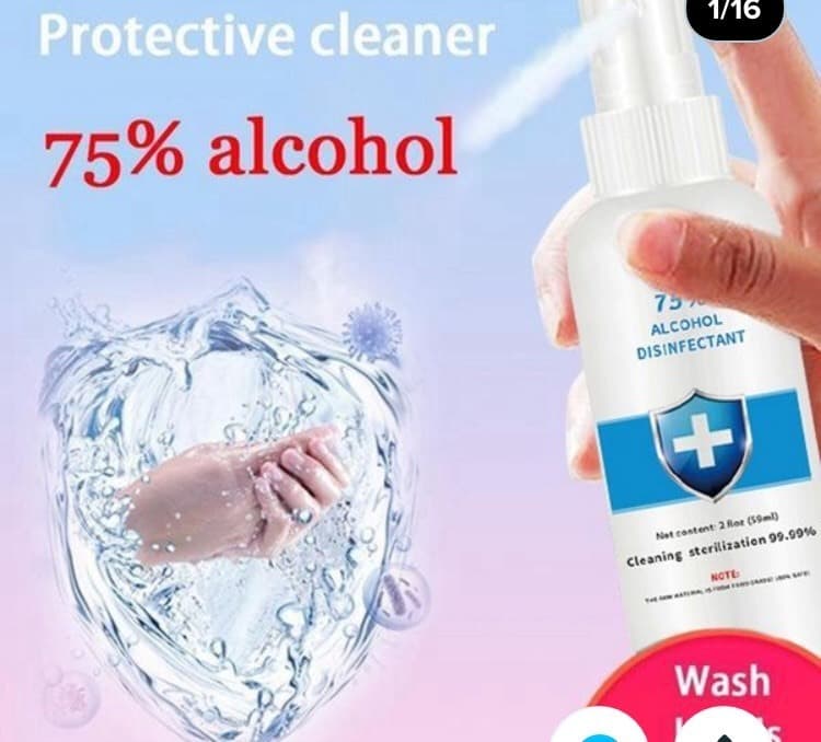 Product Alcohol Disposable 75%