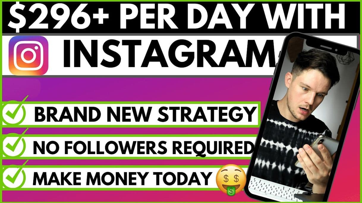 Fashion Make Money Online With Instagram FAST (No Followers Required ...