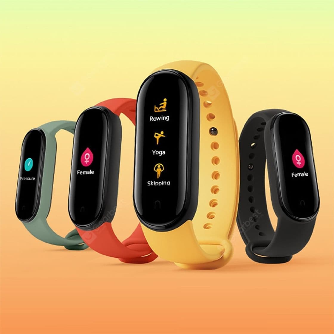 Fashion Xiaomi Mi Band 5 Black Global Version Smart Wristband Sale