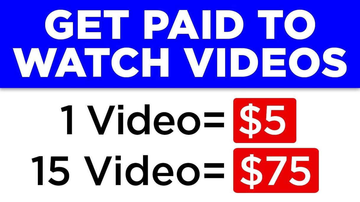 Fashion Earn $75 Your FIRST DAY Watching Videos Online 