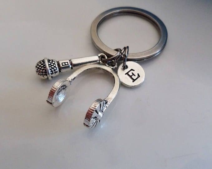 Product Microphone Keychain