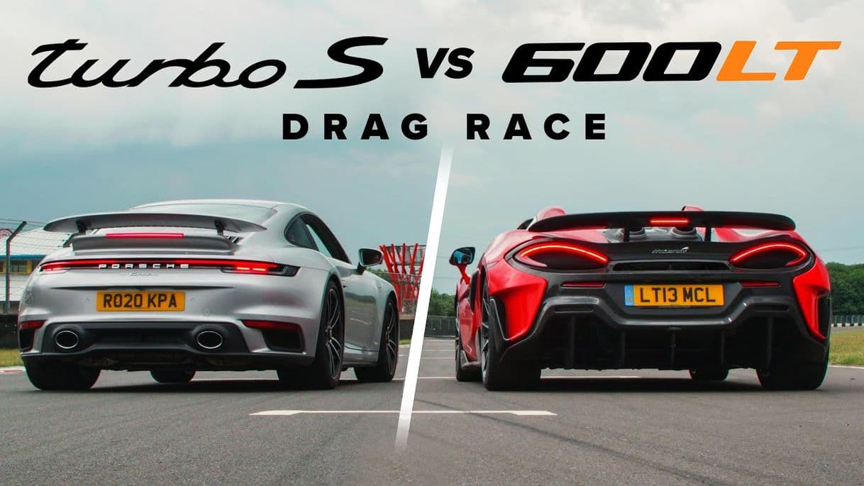 Fashion Porsche 911 Turbo S vs McLaren 600LT