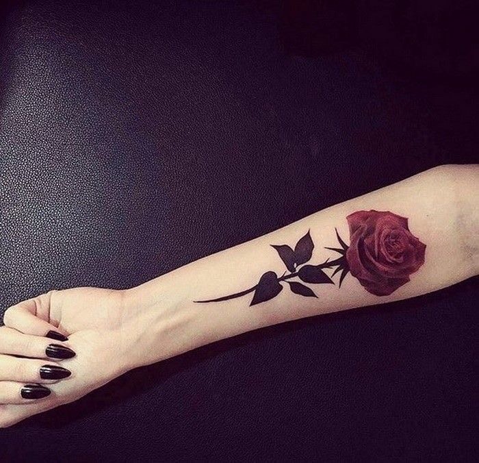 Fashion Rose Tatto