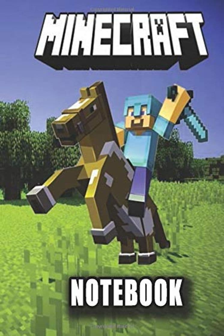 Libro minecraft notebook: Player's Notebook, Sketchbook, Diary, Journal, For Kids, For A Gift,