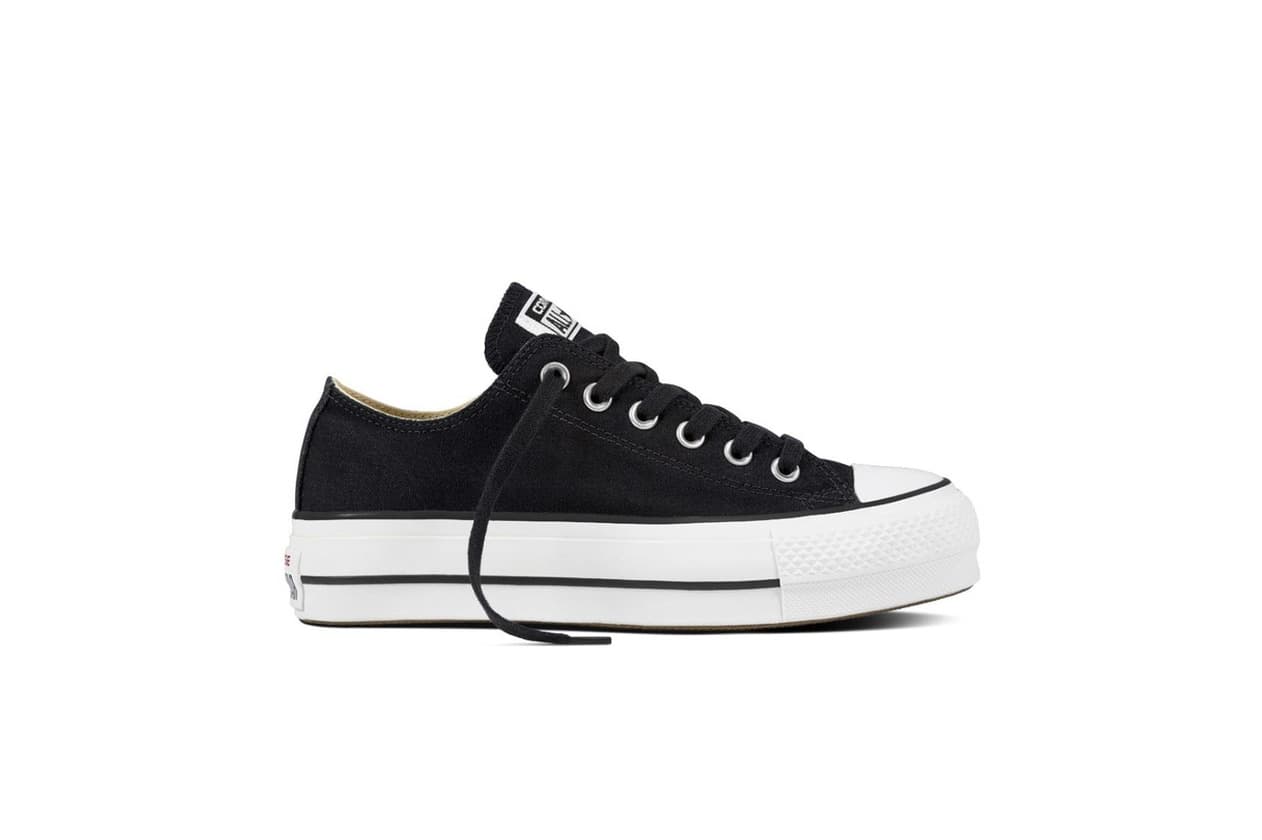 Product converse chuck taylor all star platform cnvas low top black