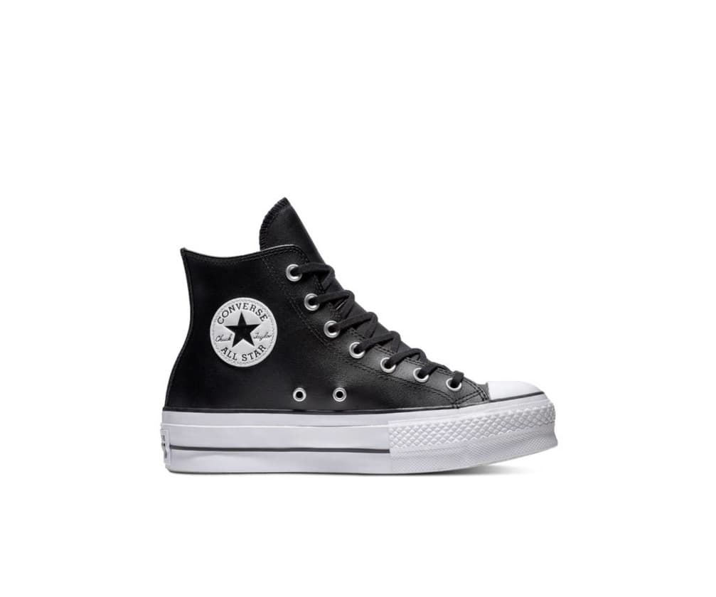 Product converse altas negras cuero