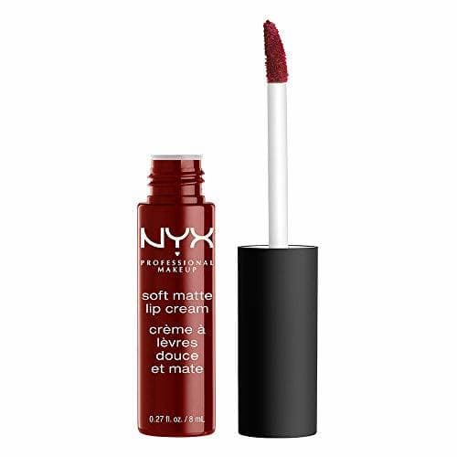 Beauty NYX Professional Makeup Pintalabios Soft Matte Lip Cream, Acabado cremoso mate, Color