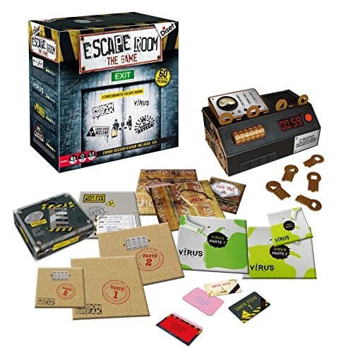 Product Diset- Juego Escape Room Habilidad/Estrategia, Miscelanea