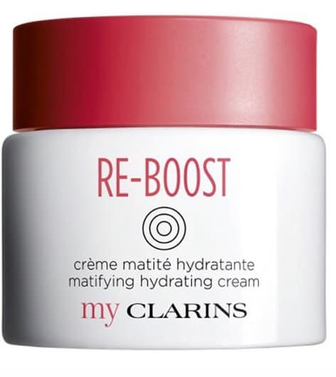 Fashion MY CLARINS RE-BOOST
CRÈME MATITÉ HYDRATANTE
