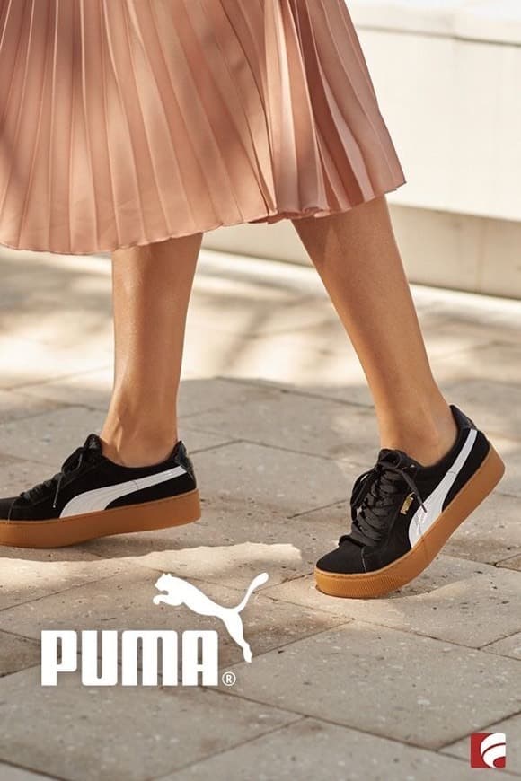 Fashion Puma platform noires