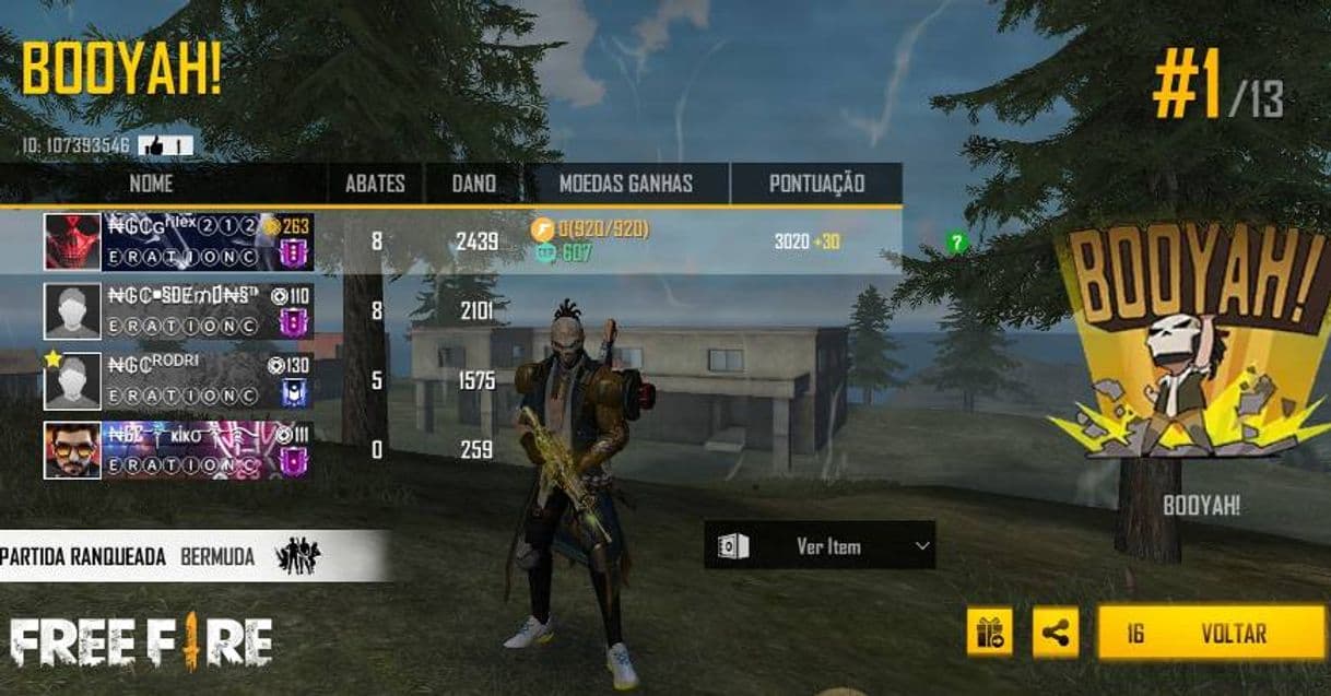 Moda Quem gosta de dar tiros no free fire?