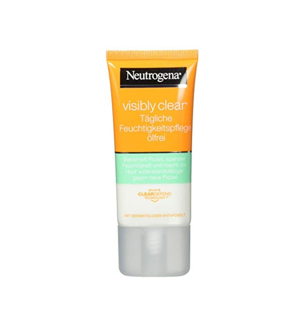 Producto Neutrogena Visibly Clear Crema Hidratante Exfoliante - 50 ml