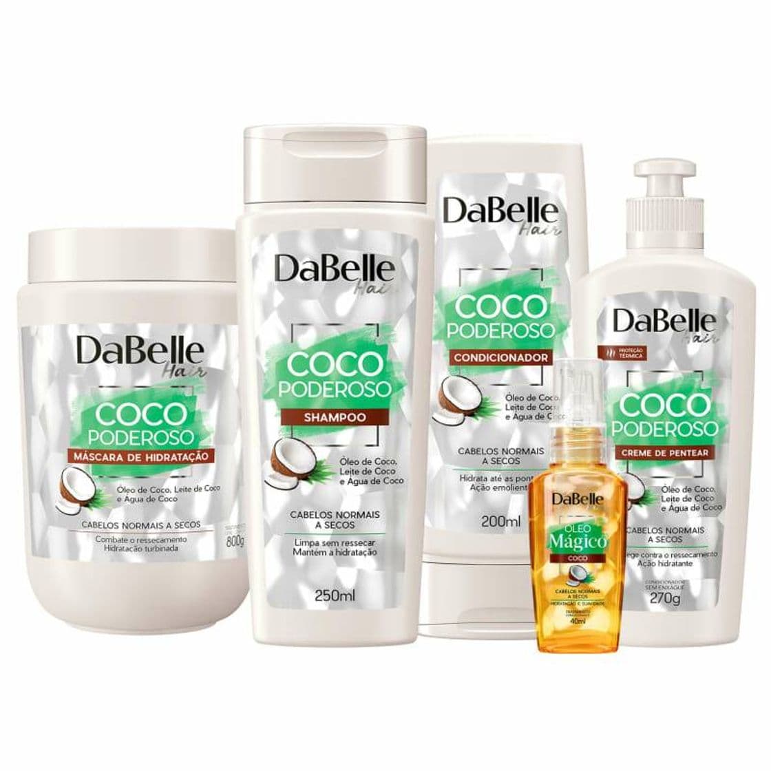 Product Kit DaBelle Hair Coco Poderoso Full