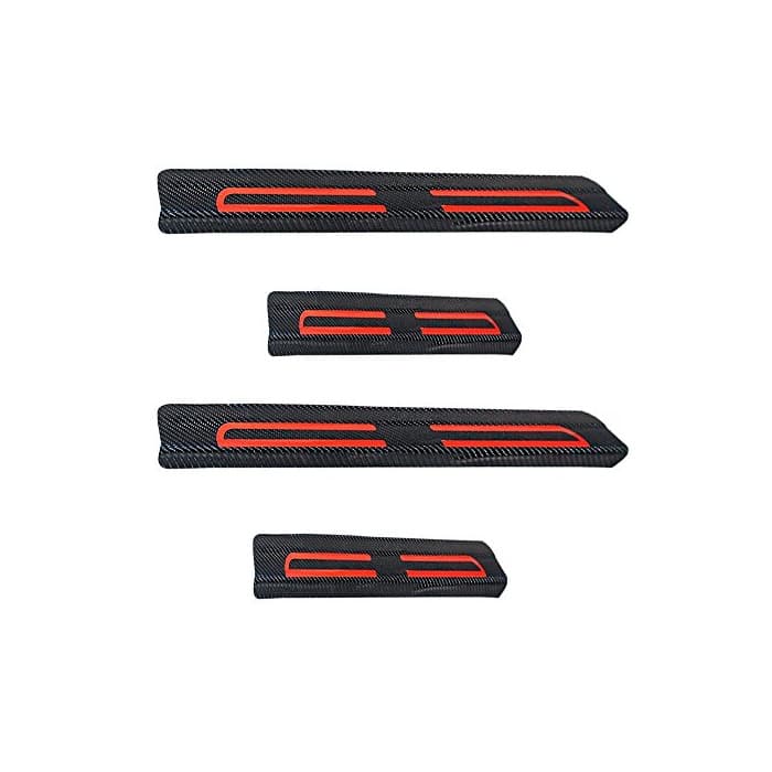 Product Decoración del coche Scuff Plate Door Sill 4d de fibra de carbono