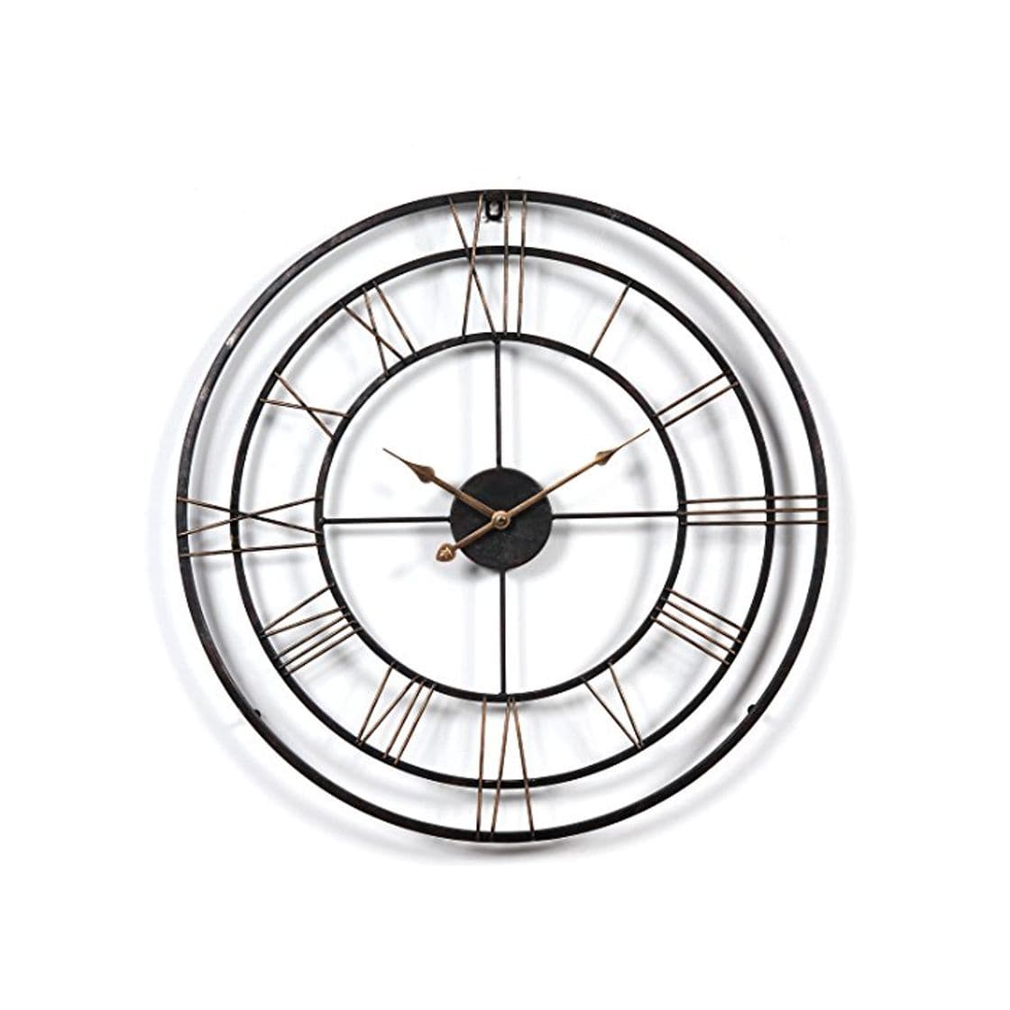 Product YAHAMA Reloj Pared XXL Vintage Reloj Pared Grande XXL Metal Reloj Pared Grande Vintage 60 cm