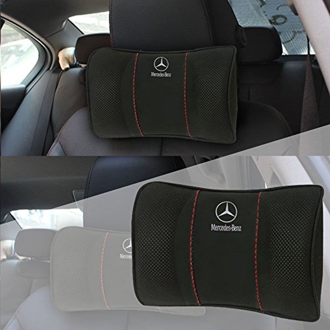 Place 1pcs Almohada para el Reposacabezas del Coche