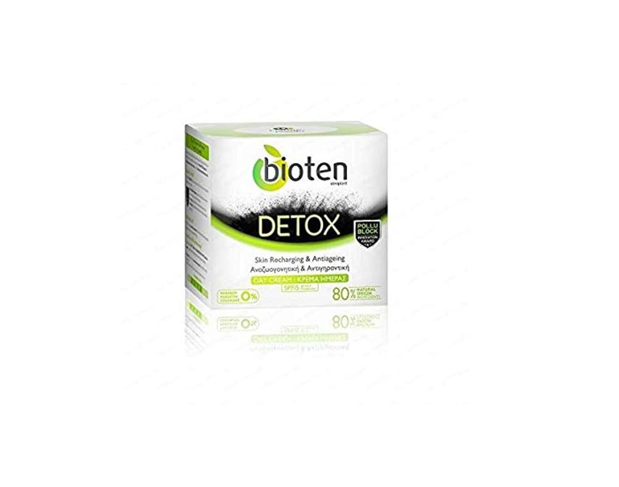 Beauty Bioten Detox - Crema de día antienvejecimiento para recargar la piel