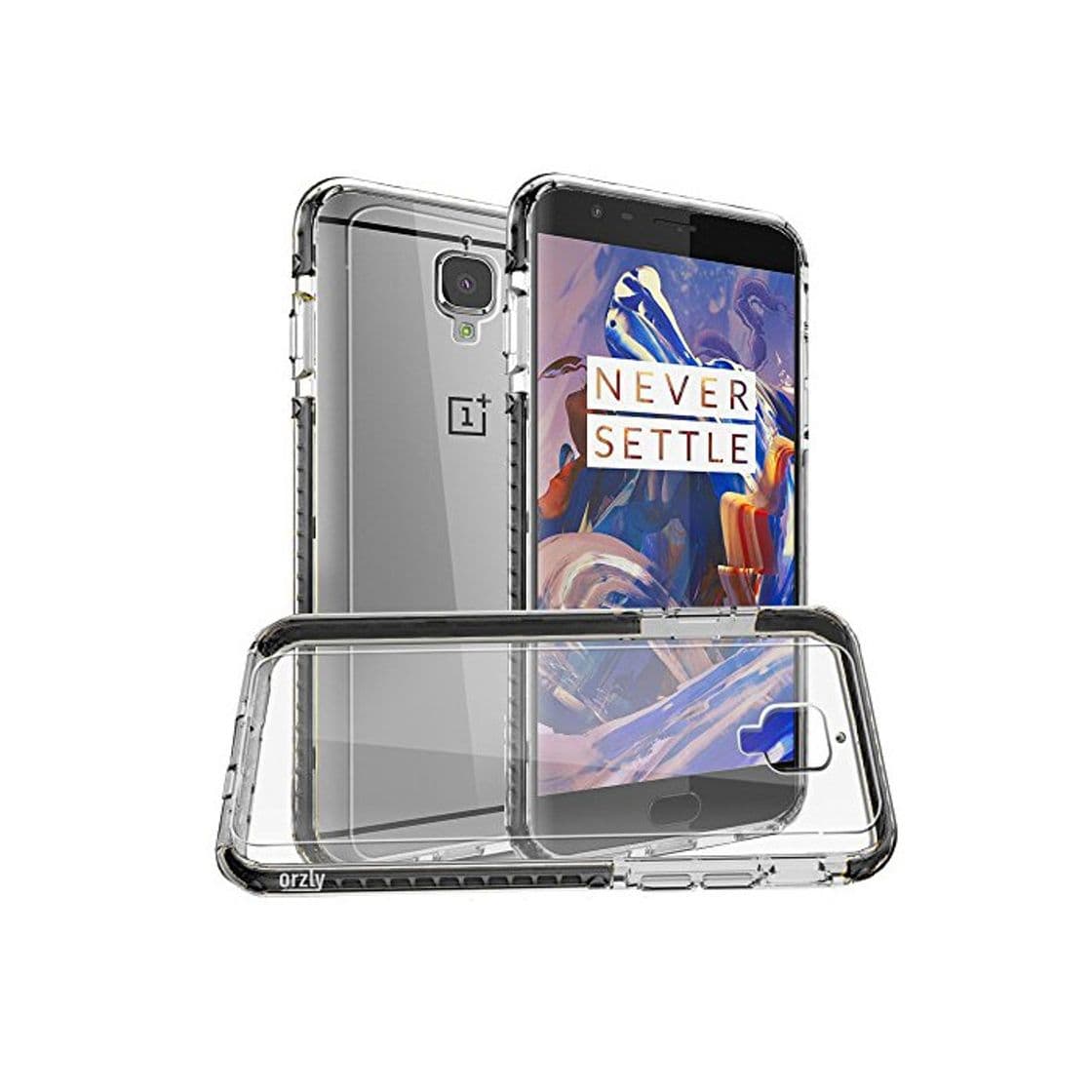 Product Orzly Funda OnePlus 3T / OnePlus 3, Fusion Bumper Case para OnePlus3