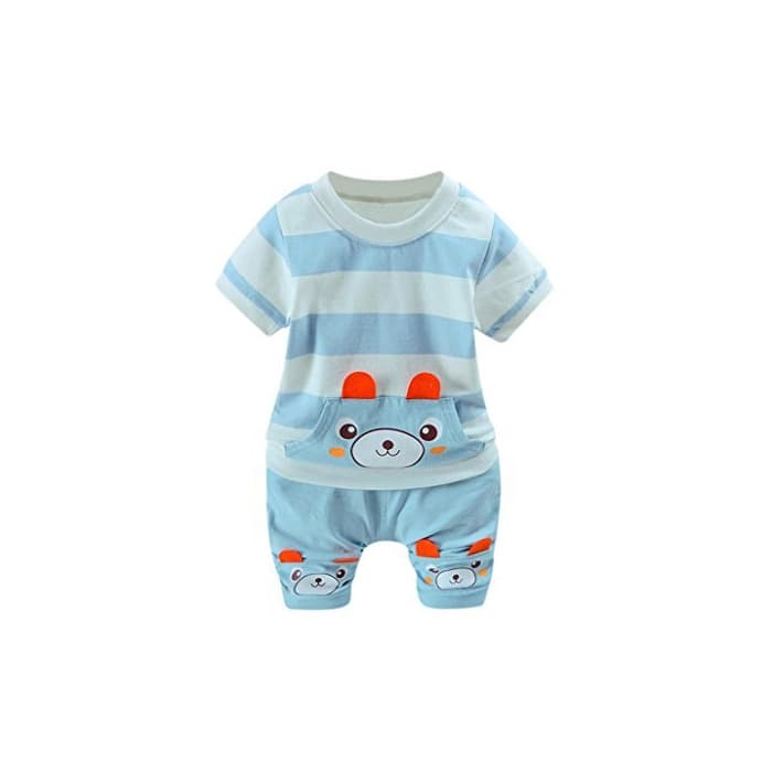 Product K-youth Conjuntos Bebé Niño, 2PC/Conjunto Ropa Bebe Unisex Ropa Bebe Recien Nacido