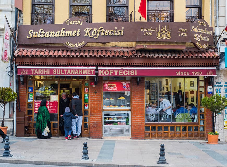 Restaurantes Tarihi Sultanahmet Koftecisi