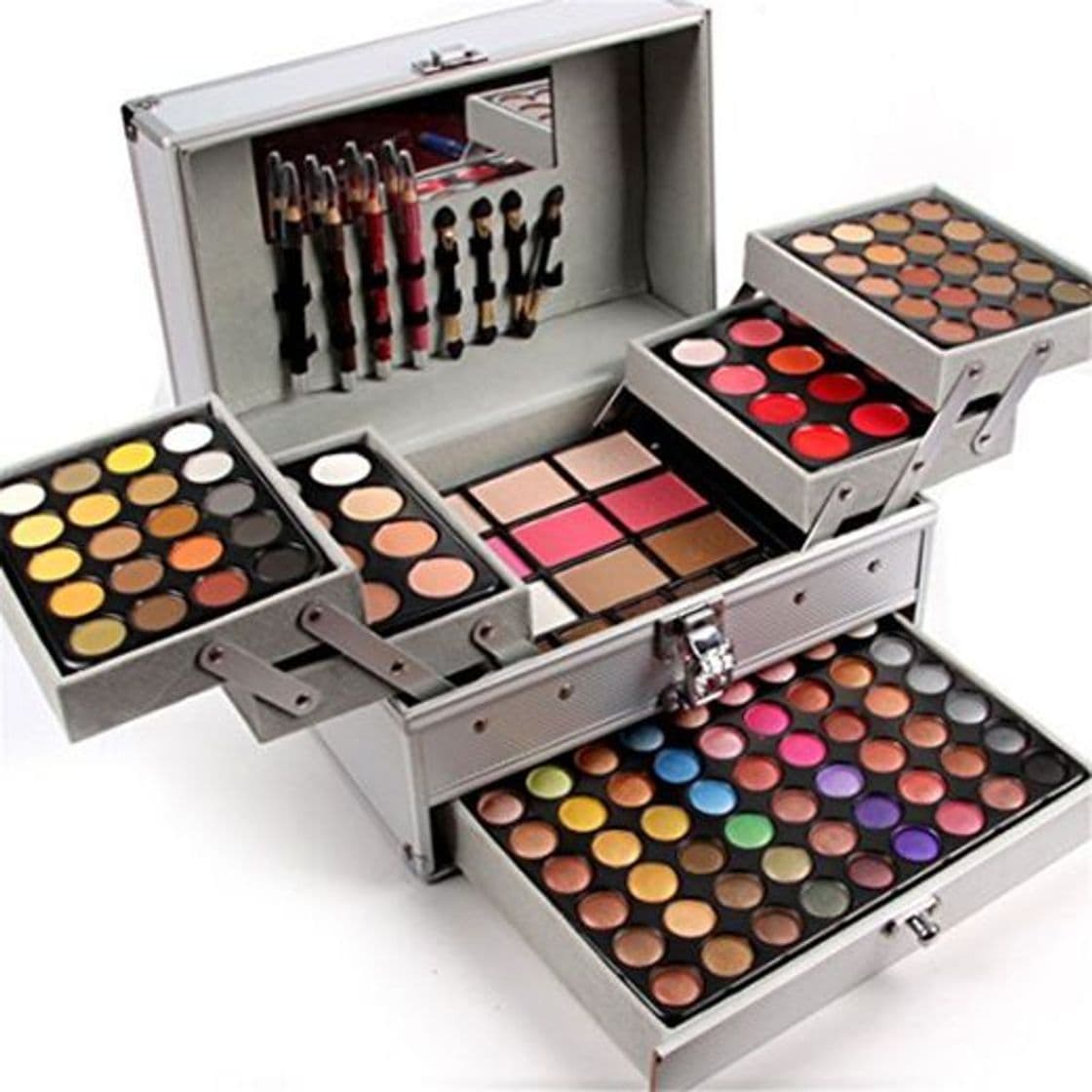 Beauty PhantomSky 132 Colores Cosmético Maquillaje Profesional Paleta de Sombra de Ojos con