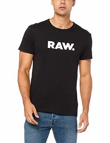 Place G-STAR RAW Holorn R T S/S Camiseta, Negro