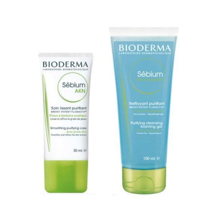 Fashion Creme e gel de limpeza bioderma 