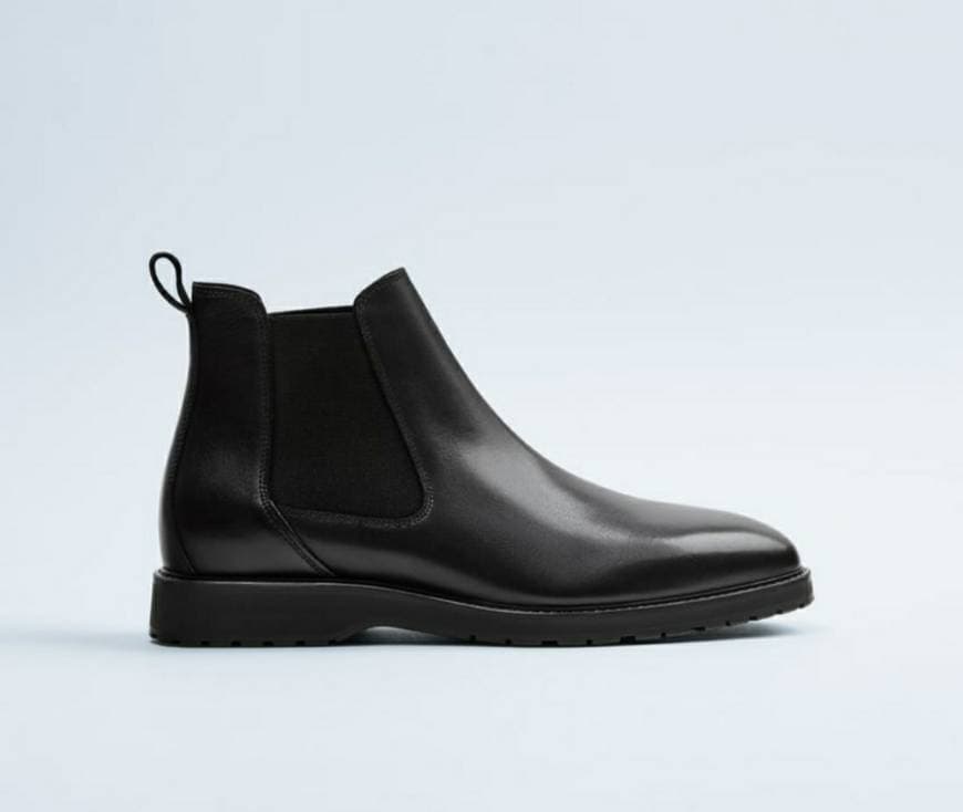 Product Botas preto suave em pele