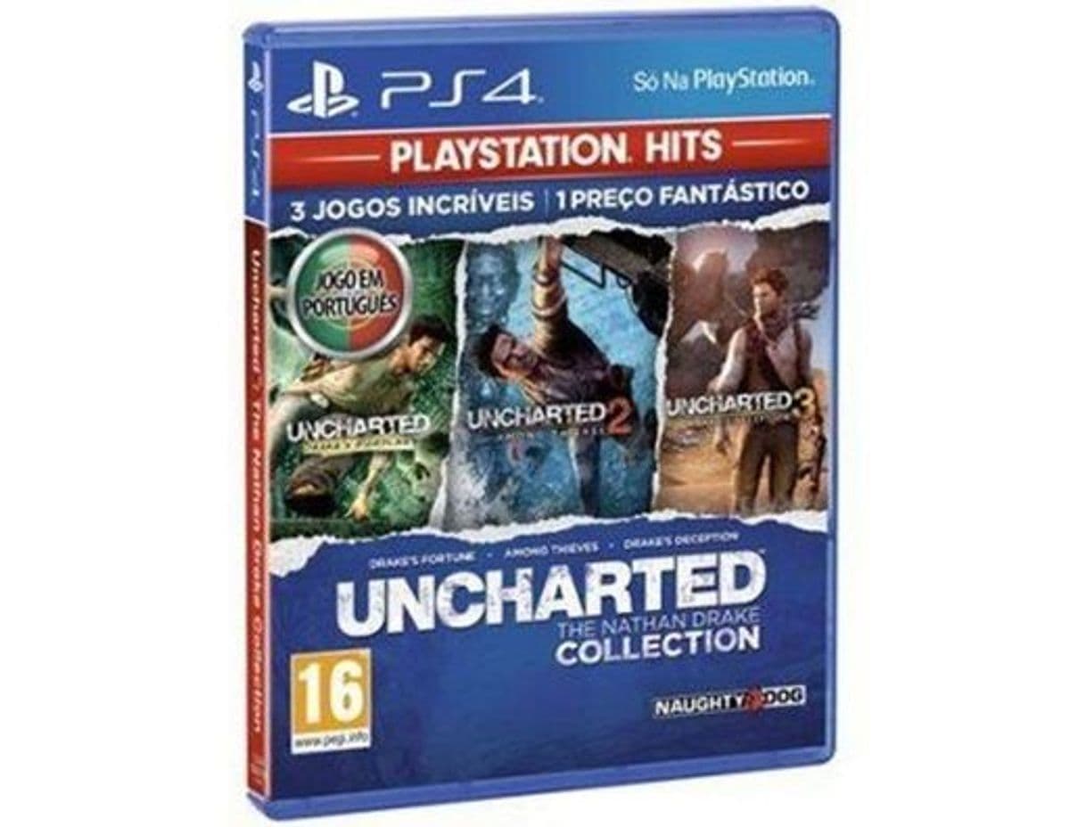 Fashion Jogo PS4 Uncharted: The Nathan Drake Collection - Playstation Hits ...