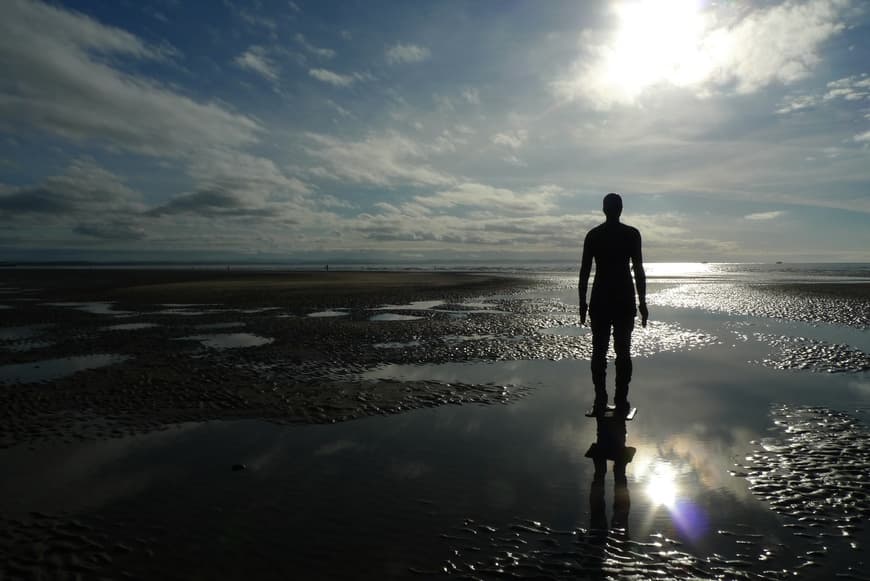 Place Another Place by Anthony Gormley