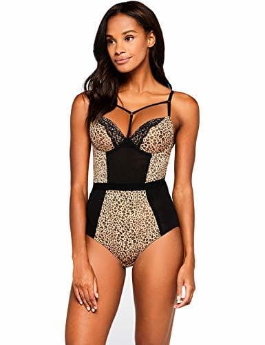 Product Marca Amazon - IRIS & LILLY Body Shaping Mujer, Negro