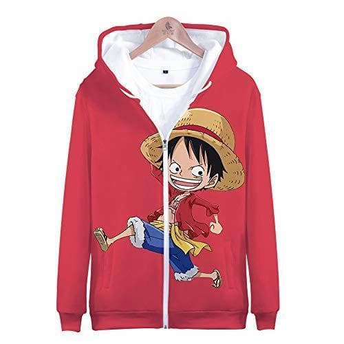 Place MULIZHE One Piece Sudadera con Capucha 3D Patrón De Impresión Colorida Sudadera