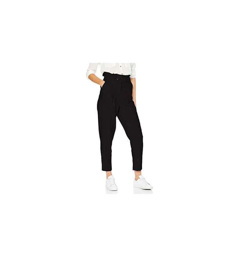 Product New Look Iris Utility Paperbag Pantalones, Negro