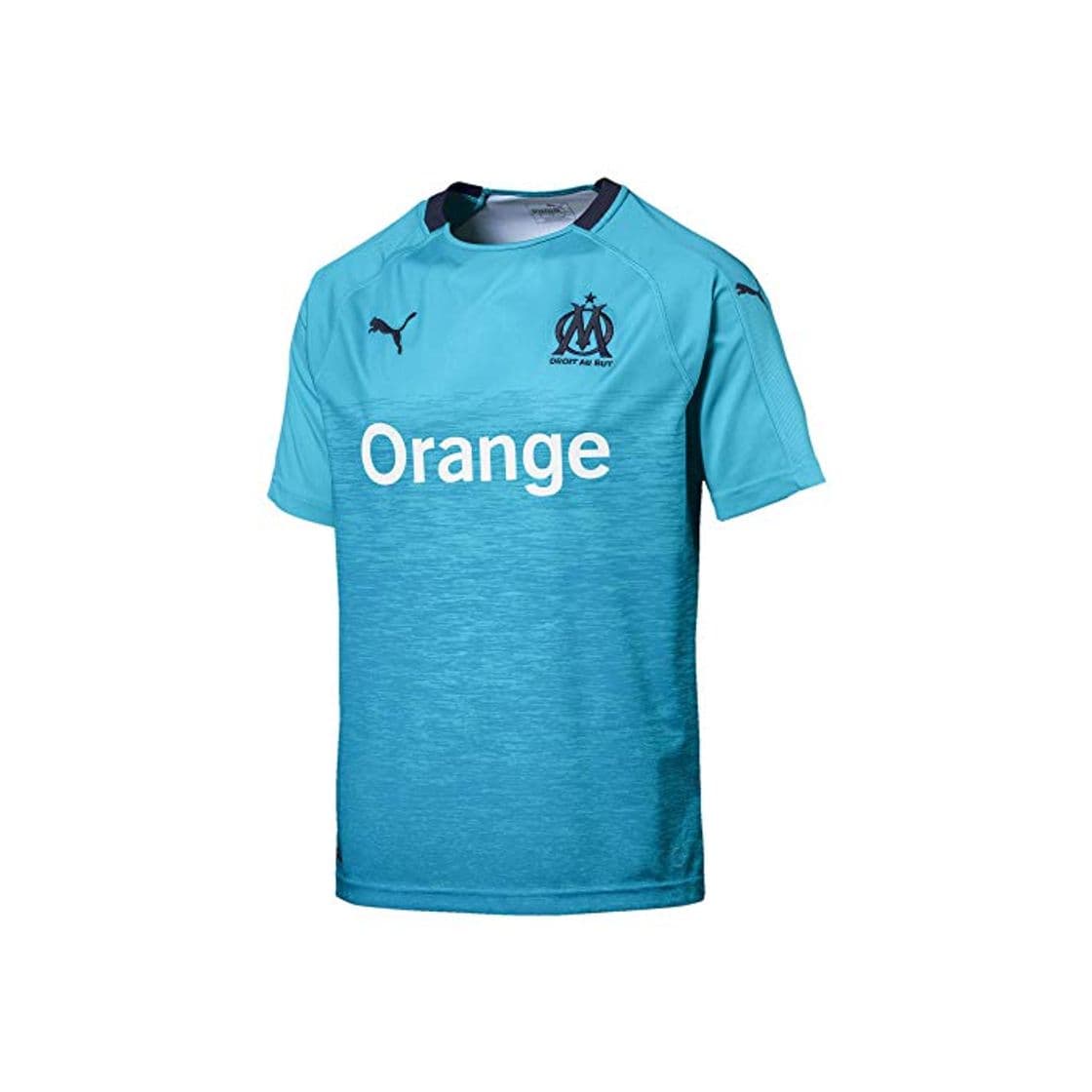 Fitness Puma Olympique de Marseille Third Shirt Original SS Maillot, Hombre, Azul