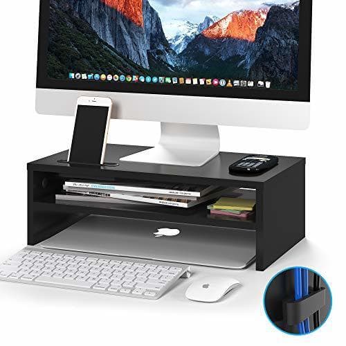 Producto 1home - Soporte de Monitor de portátil Ordenador Elevador de Monitor 2