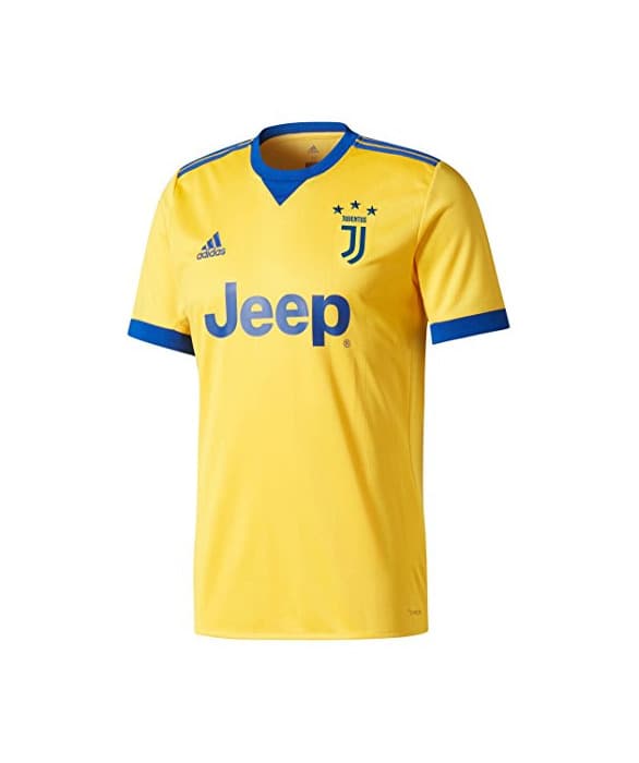 Fitness adidas JUVE A JSY Camiseta 2ª Equipación Juventus 2017-2018, Hombre, Dorado