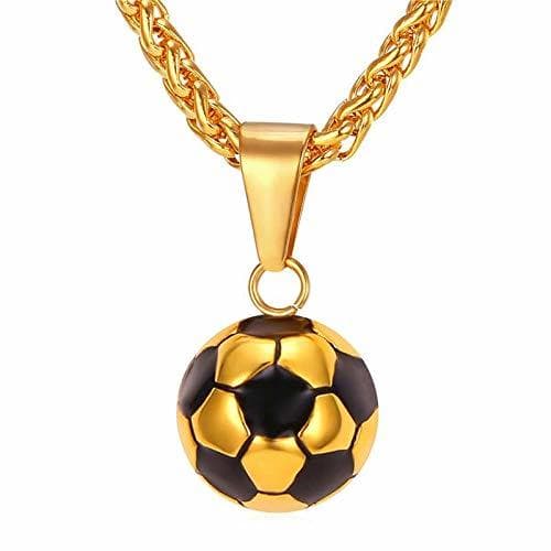 Producto DADATU Collares Colgantes De Pelota De Fútbol para Hombres Deporte Hip Hop