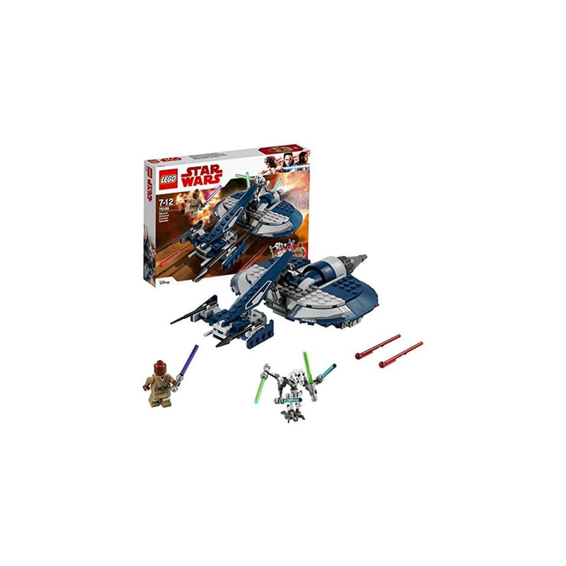 Product LEGO Star Wars Speeder de combate del General Grievous, única