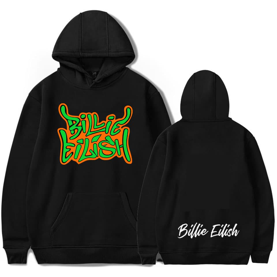 Moda Sudadera Billie Eilish Niña, Sudadera Billie Eilish Mujer Unisex Hombres Deporte Casual