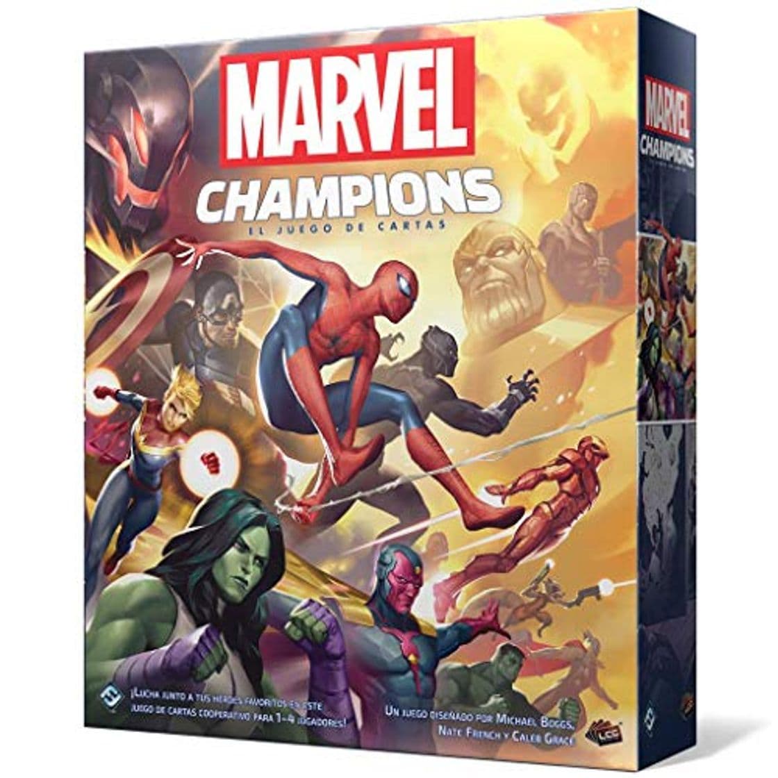 Product Fantasy Flight Games-Marvel Champions: El juego de cartas, color mc01es , color