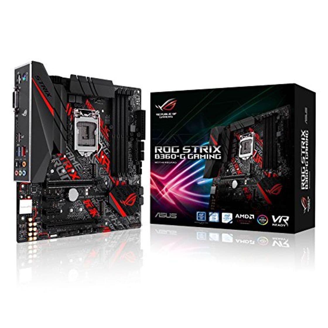 Electronic ASUS  ROG STRIX B360-G GAMING V1.0 - Placa base